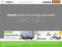 Tablet Screenshot of calypso.com.pl