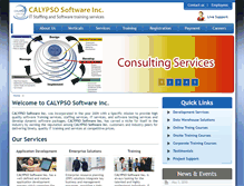 Tablet Screenshot of calypso.us.com