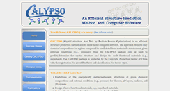 Desktop Screenshot of calypso.cn