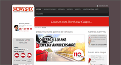 Desktop Screenshot of calypso.fr
